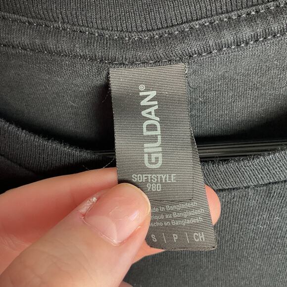 Starbucks Womens American Sign Language ASL Short Sleeve Logo Tee Small Black - Picture 7 of 11